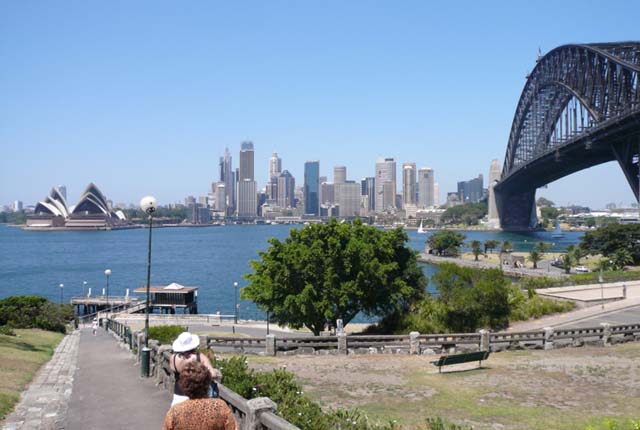 Sydney Opera House.  Sydney Harbour Bridge.  Sydney.  New South Wales. Australia.